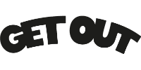Get out logo, sponsor of The New Academy Musical Theatre Vienna.